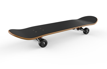 Skateboard on a white background © Cla78