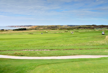 Naklejka premium golf de WIMEREUX