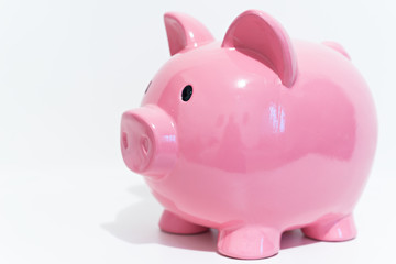 Detail of a piggy bank