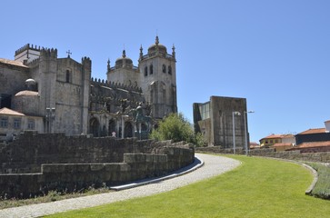 Fototapeta premium Porto cathedral, Portugal