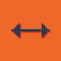 icon of barbell