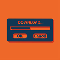 download window progressbar