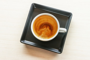 Fototapeta na wymiar Empty coffee cup