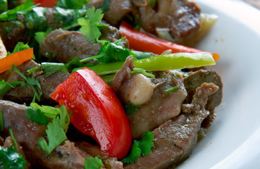 Eastern roast lamb tripe