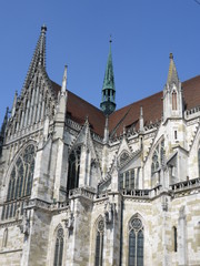Fototapeta na wymiar Dom von Regensburg