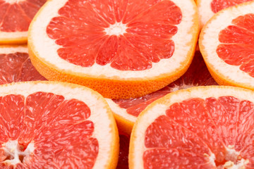 Grapefruit slices