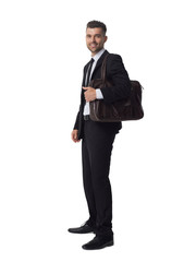 Businessman isolated portrait