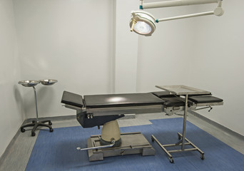 Operating room in a hospital
