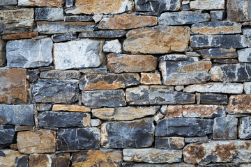 wall of stones as a texture
