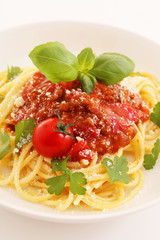 おいしそうなスパゲティ