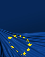 Europe Flag, EU Background, European Union