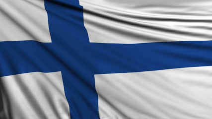 Obraz premium Finland Flag, Finnish Background