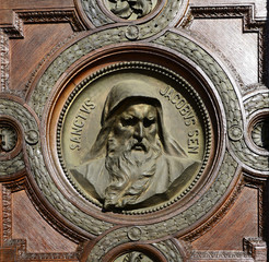 saint jacob Bas-relief