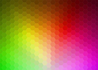 Abstract 2D mosaic triangle background