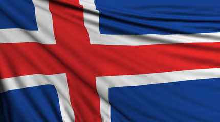 Iceland Flag, Icelandic Background
