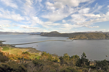 Norwegian nature / There are mountains plunging into the sea from hundreds of metres, fjords, tall mountain peaks, northern lights and midnight sun.