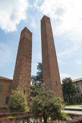 Pavia (Italy): historic towers