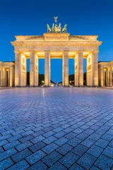Gardinen Brandenburger Tor im Morgengrauen, Berlin, Deutschland © JFL Photography