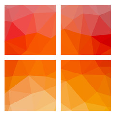 Low polygon Triangle Pattern Background