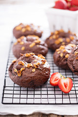 Chocolate homemade bagels