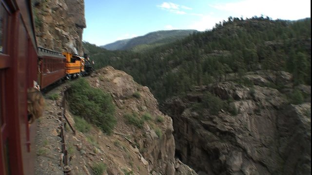 POV from Train to Gorge