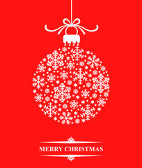 Christmas greeting card