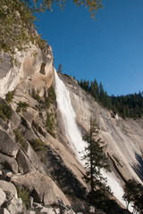 Nevada waterfalls in Yosemite
