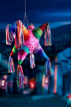 mexican pinata used in posadas and birthdays