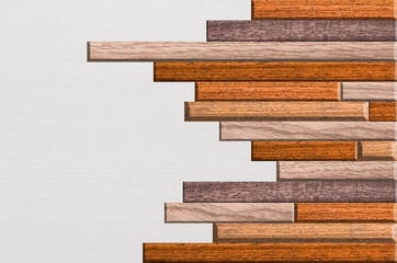 wood decoration on wall