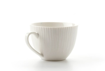 empty cup of coffee or mug