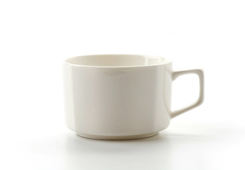 empty cup of coffee or mug