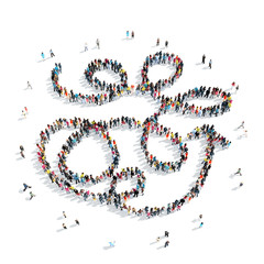 people  shape  arrow  cartoon