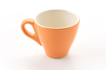 empty cup of coffee or mug