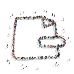 people  shape  sheet cartoon