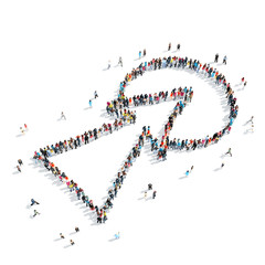 people  shape  arrow  cartoon