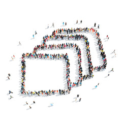 people  shape  sheet cartoon