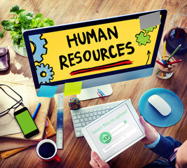 Human Resources Employment Job Recruitment Profession Concept