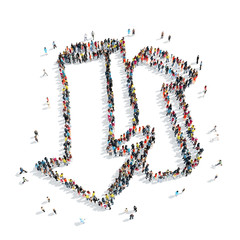 people  shape  arrow  cartoon