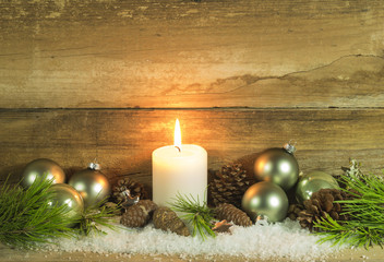 Merry Christmas Postkarte