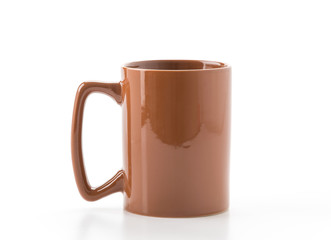 empty cup of coffee or mug