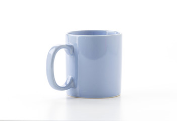 empty cup of coffee or mug