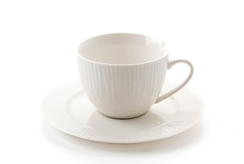 empty cup of coffee or mug