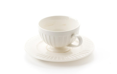 empty cup of coffee or mug