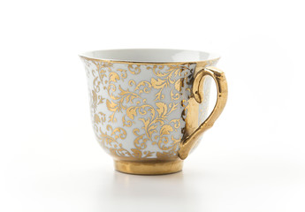 empty cup of coffee or mug