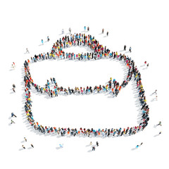  people shape  portfolio cartoon