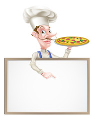 Pizza Chef Sign