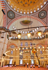 Obraz premium Suleymaniye Mosque in Istanbul Turkey