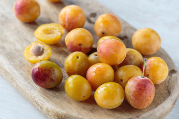 Mirabelle plums