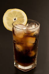 Glass of cola