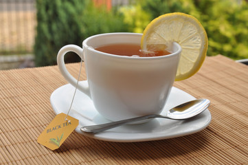 tea with lemon